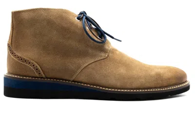 Martin Dingman Men's Blue Ridge Suede Chukka Boot In Khaki In Brown