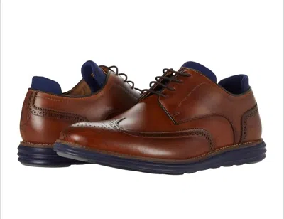 Martin Dingman Men's Country Aire Wing Toe Shoes In Cigar In Brown