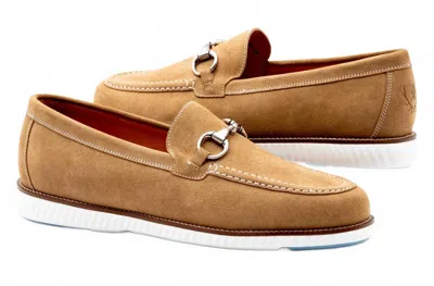 Martin Dingman Men's Countryaire Horse Bit Shoes In Khaki