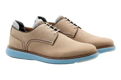 Martin Dingman Men's Countryaire Nubuck Plain Toe Shoe In Sand In Beige