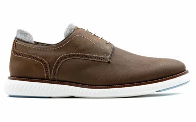 Martin Dingman Men's Countryaire Nubuck Plain Toe Shoes In Bark In Brown