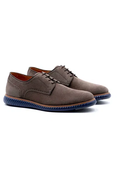Martin Dingman Men's Countryaire Plain Toe Shoe In Smoke In Brown