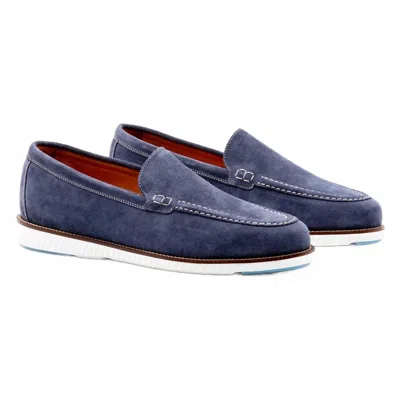 Martin Dingman Men's Countryaire Venetian Shoes In Marine