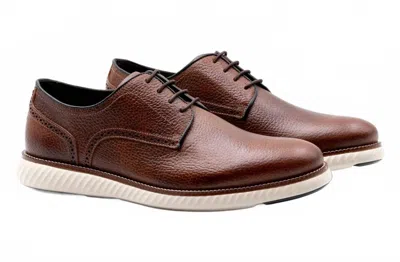 Martin Dingman Men's Countryaire Water Buffalo Plain Toe Shoes In Oak In Brown