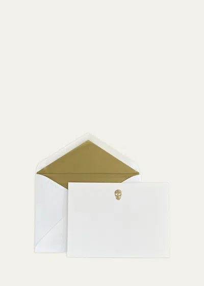 Martin Frampton Skull Stationery Set, 12 Cards & Envelopes In Multi