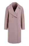 Martin Grant Cocoon Cotton Coat In Neutral