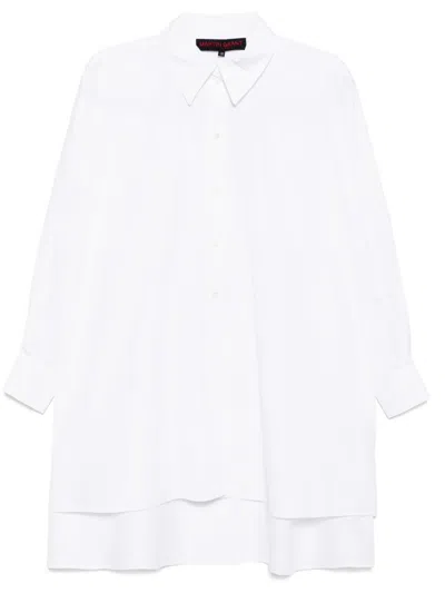 Martin Grant Cotton Shirt In White
