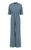 Martin Grant Elastic Waist Cotton Jumpsuit