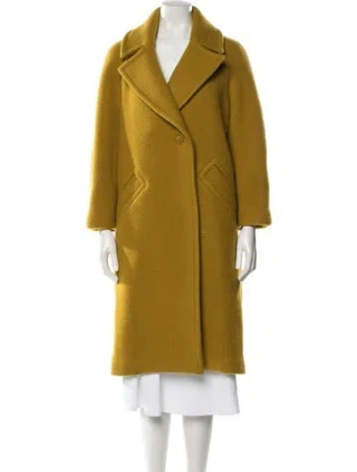 Pre-owned Martin Grant Faux Fur Coat In Green