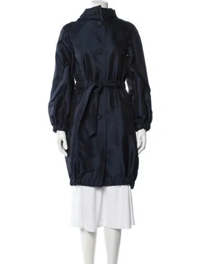 Pre-owned Martin Grant Parka In Blue