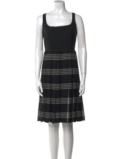 Pre-owned Martin Grant Striped Knee-length Dress In Multi