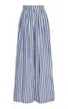 Martin Grant Striped Wide-leg Pants