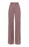 Martin Grant Striped Wool Wide-legged Pants