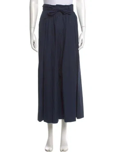 Pre-owned Martin Grant Wide Leg Pants In Blue