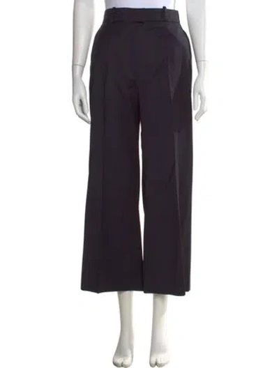 Pre-owned Martin Grant Wide Leg Pants In Blue
