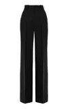 Martin Grant Wide-legged Wool Pants In Navy