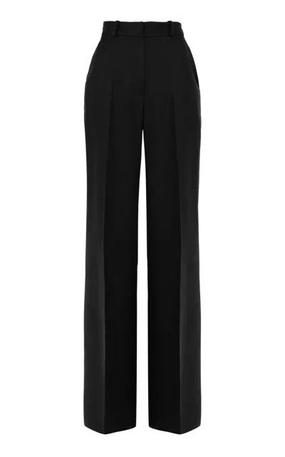 Martin Grant Wide-legged Wool Pants In Navy