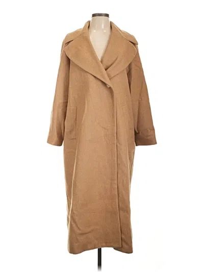 Pre-owned Martin Grant Wool Coat In Brown