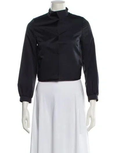 Pre-owned Martin Grant Wool Evening Jacket In Blue