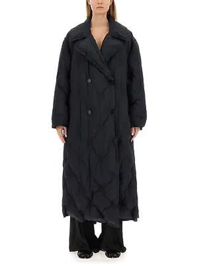 Pre-owned Martin Maison Margiela Quilted Coat In Black