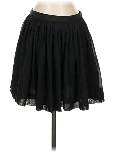 Pre-owned Martin + Osa Formal Skirt In Black
