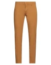 Martin Zelo Man Pants Tan Size 32 Cotton, Elastane In Brown