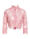 Martina Donzella Woman Top Pink Size 8 Polyamide, Polyester In Pink