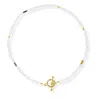 Martina Rozenberg Smira Jewelry Women's Gold Ondaluz - Main Pearl Necklace