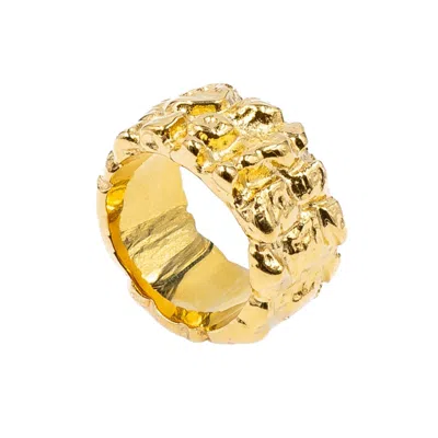 Martina Rozenberg Smira Jewelry Women's Ondaluz - Kai Ring Gold