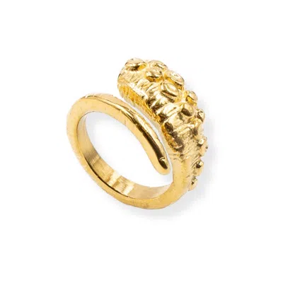 Martina Rozenberg Smira Jewelry Women's Ondaluz - Octopus Ring Gold