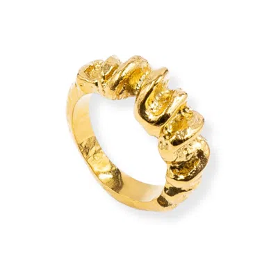 Martina Rozenberg Smira Jewelry Women's Ondaluz - Ondine Ring Gold