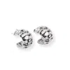 Martina Rozenberg Smira Jewelry Women's Ondaluz - Pincoya Earrings Silver