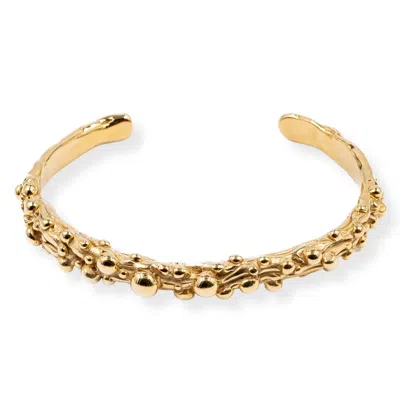 Martina Rozenberg Smira Jewelry Women's Ondaluz - Triton Cuff Gold