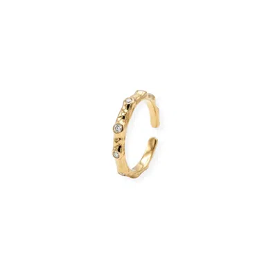Martina Rozenberg Smira Jewelry Women's Pedra Ring - Gold In Red