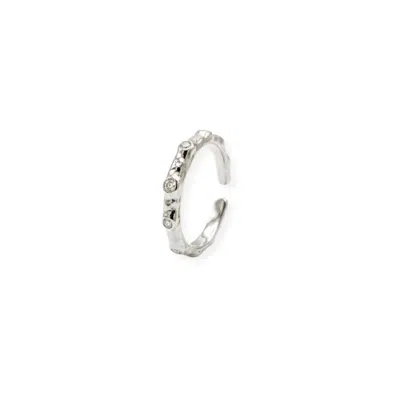 Martina Rozenberg Smira Jewelry Women's Pedra Ring - Silver In Metallic