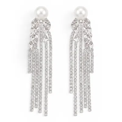 Martina Rozenberg Smira Jewelry Women's Silver Marea Earrings