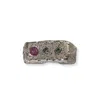 Martina Rozenberg Smira Jewelry Women's Silver / Pink / Purple St. Agnes' Grace Ring