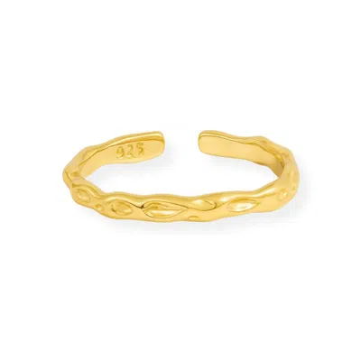 Martina Rozenberg Smira Jewelry Women's Simple Ring Gold