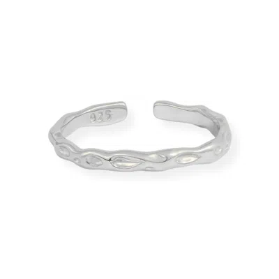 Martina Rozenberg Smira Jewelry Women's Simple Ring Silver