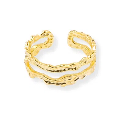 Martina Rozenberg Smira Jewelry Women's The Galaxy Glamor Ring Gold