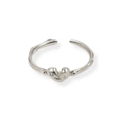 Martina Rozenberg Smira Jewelry Women's The Lovely Ring Silver