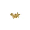 Martina Rozenberg Smira Jewelry Women's The Mono Earring Double Star Gold