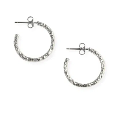 Martina Rozenberg Smira Jewelry Women's The Simple Sterling Silver Earrings Silver