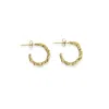 Martina Rozenberg Smira Jewelry Women's The Small Sterling Silver Earrings Gold