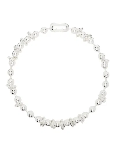 Martine Ali Beads-embellishment Necklace In Metallic