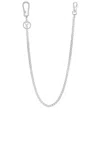 Martine Ali Binx Boxer Wallet Chain In Silver