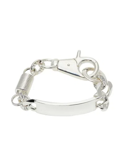 Martine Ali Complex Id Chain Bracelet In Silver