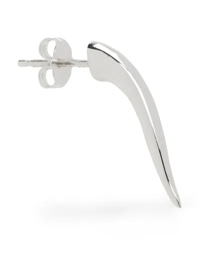 Martine Ali Large Spike Polished-finish Earring In Silver