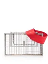 Martine Ali Seatbelt Chapter Messenger Bag In Silver