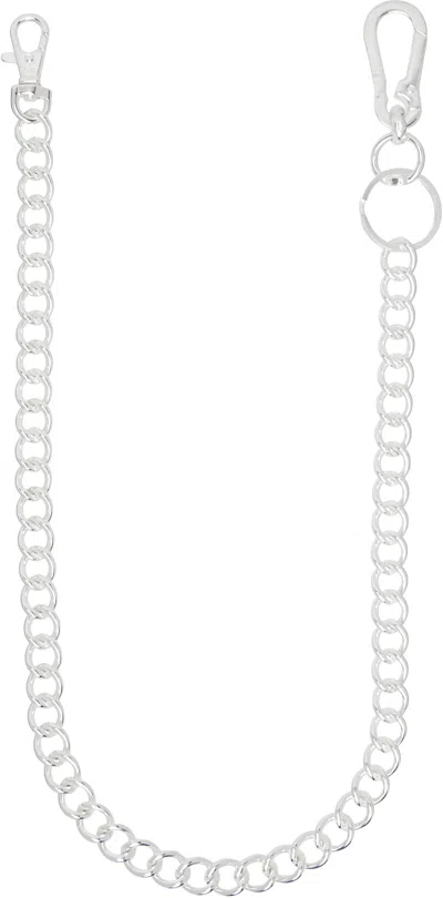 Martine Ali Silver Ouro Pant Chain Keychain
